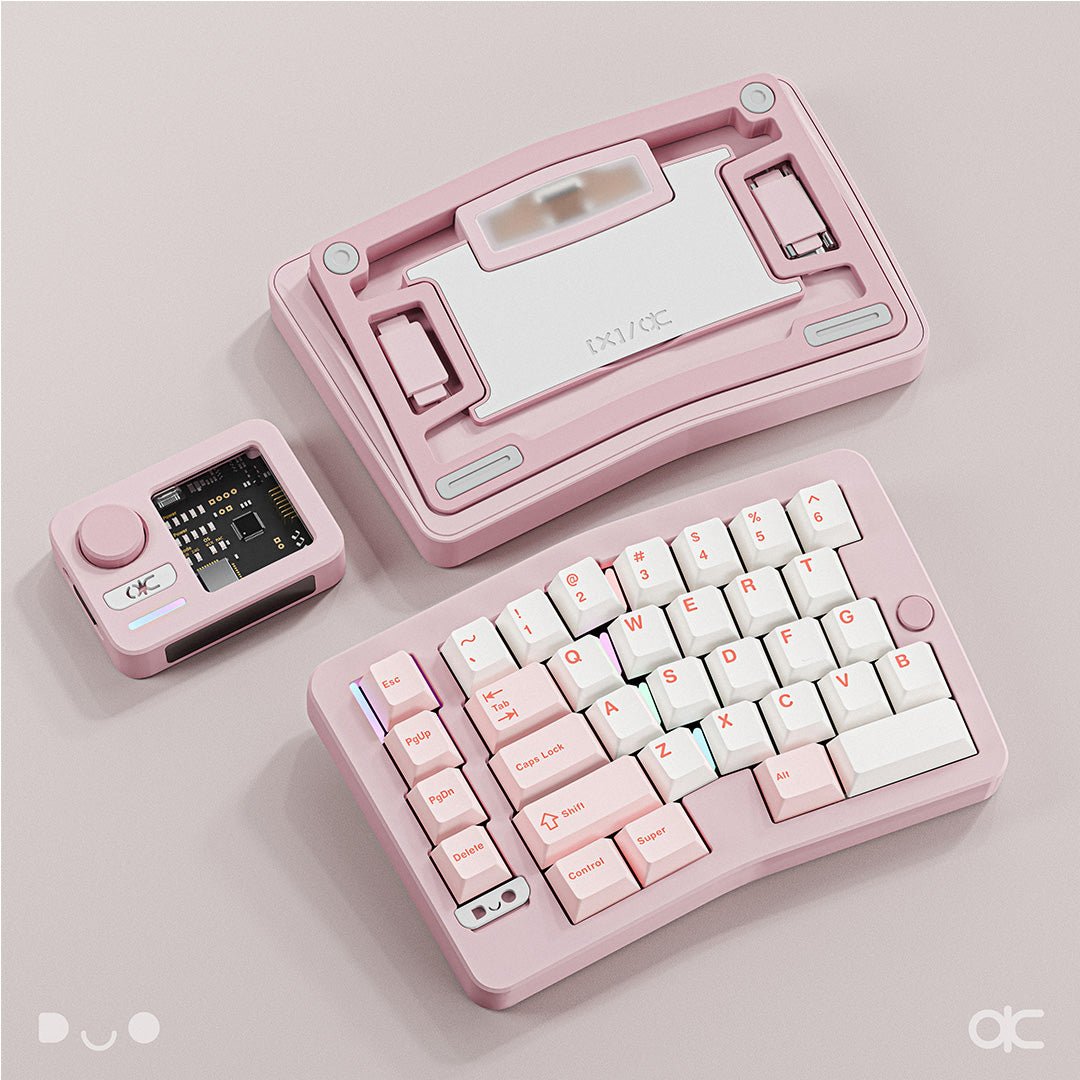 [Extra] QK Alice Duo with Wrist rest - KeyBay Tech