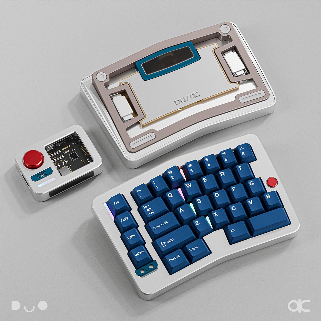 [Extra] QK Alice Duo with Wrist rest - KeyBay Tech
