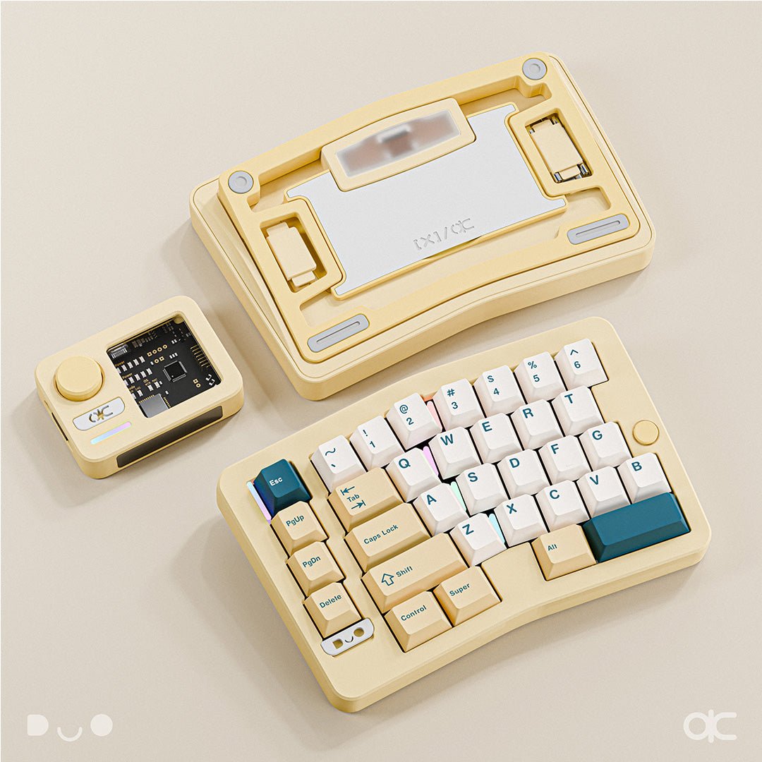 Extra] QK Alice Duo with Wrist rest – KeyBay Tech