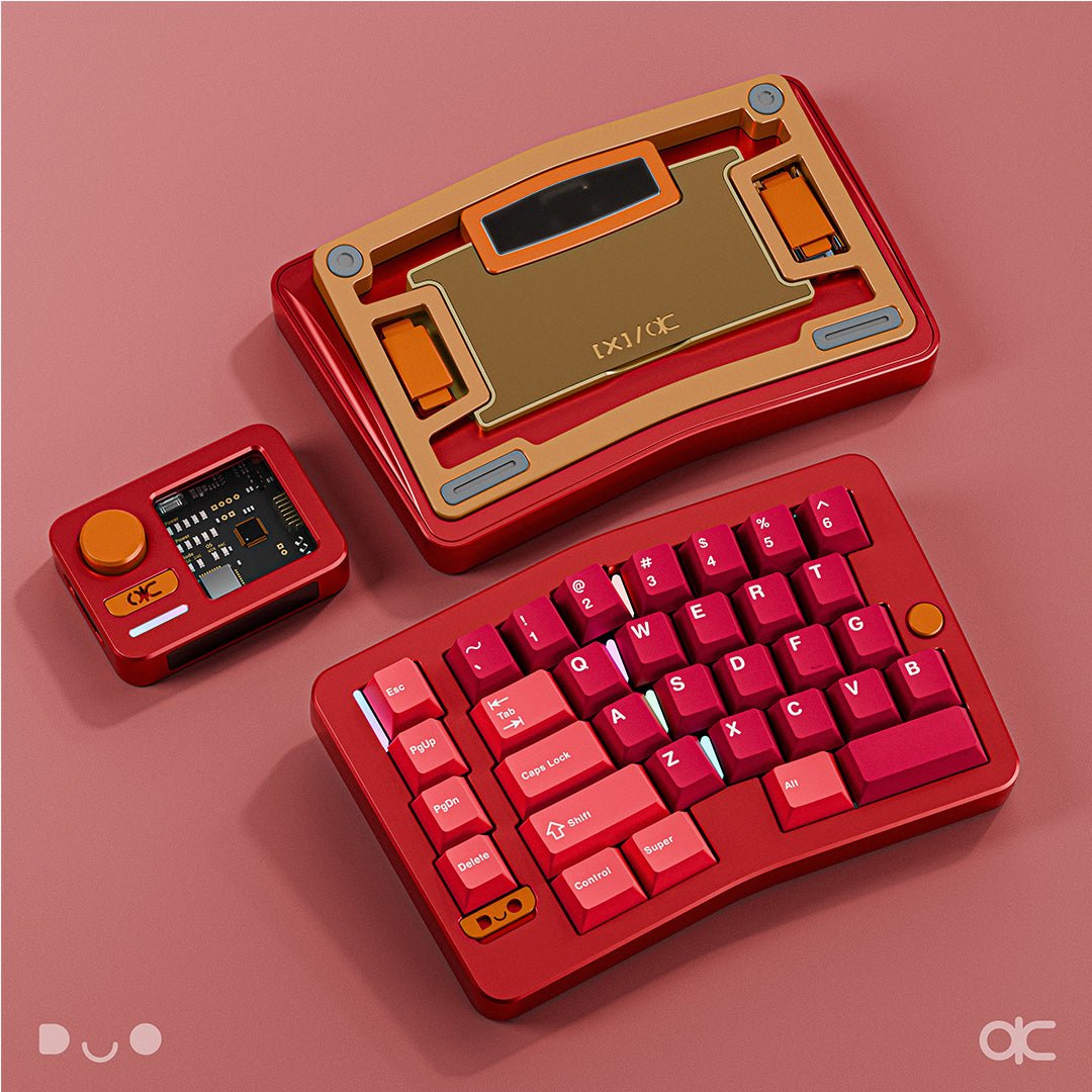 Extra] QK Alice Duo with Wrist rest – KeyBay Tech