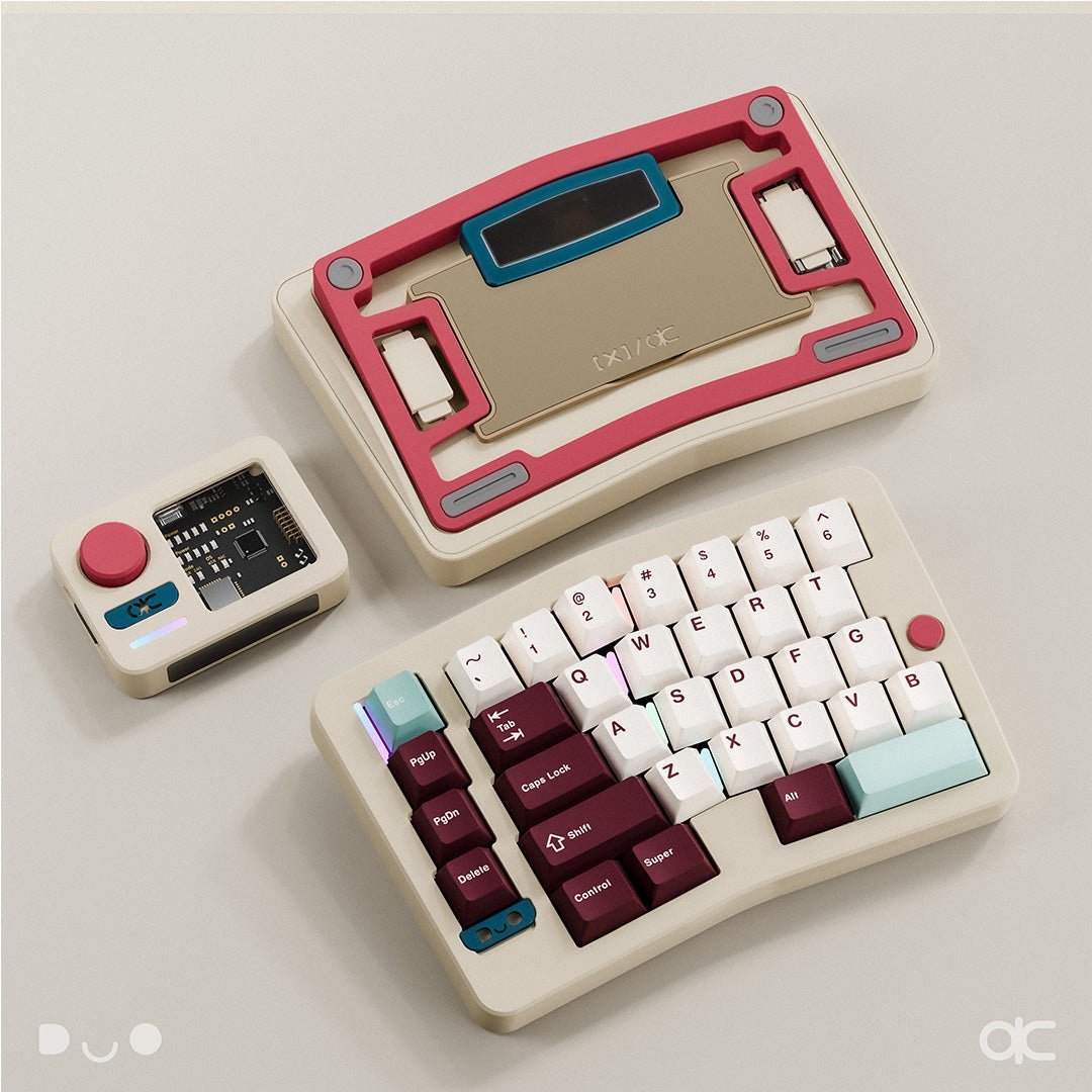 Extra] QK Alice Duo with Wrist rest – KeyBay Tech