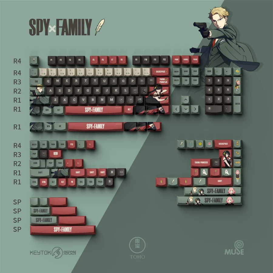 KeyTok - Spy x Family Classic Ver
