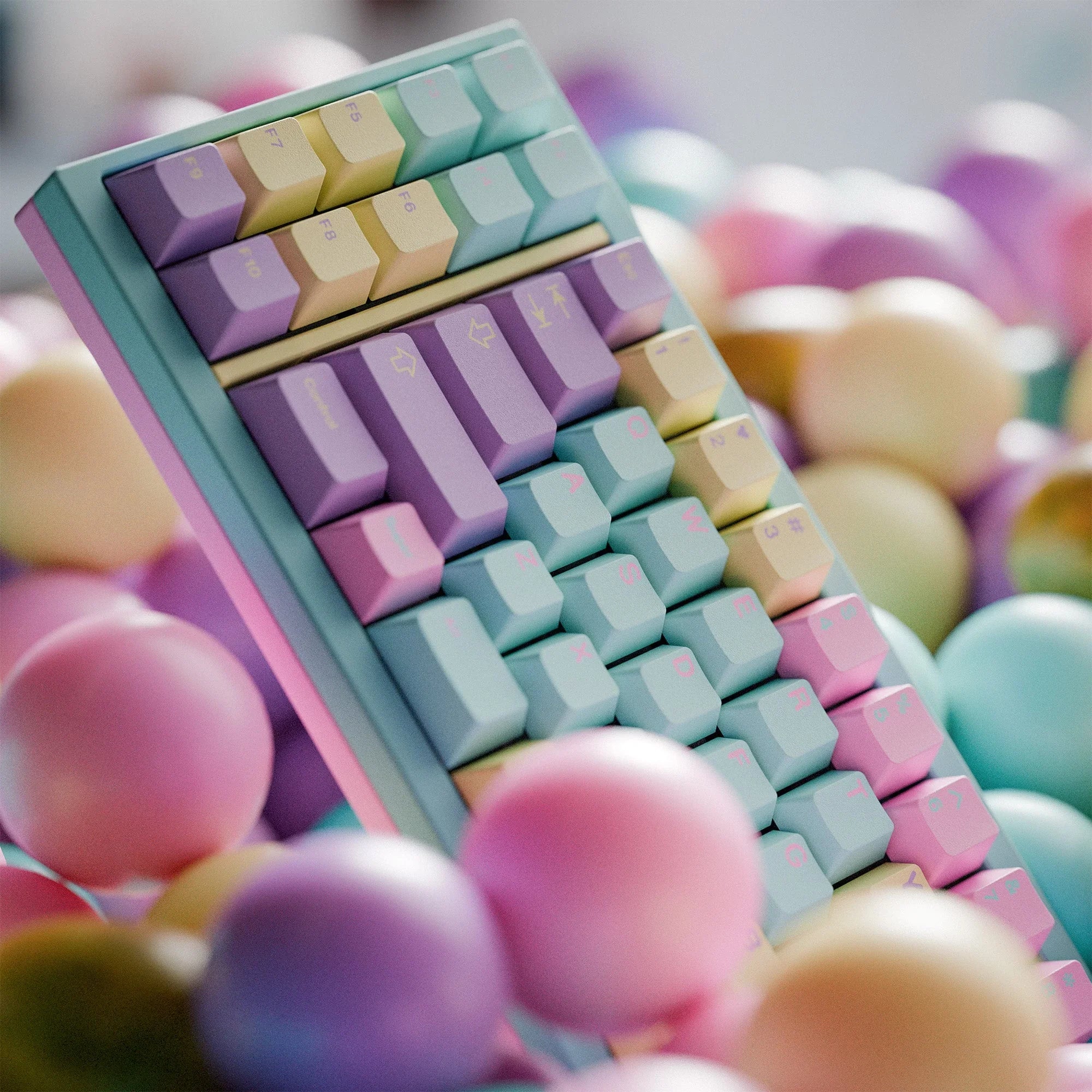 [GB] GMK Divinapapaya ABS/PBT Keycaps - KeyBay Tech