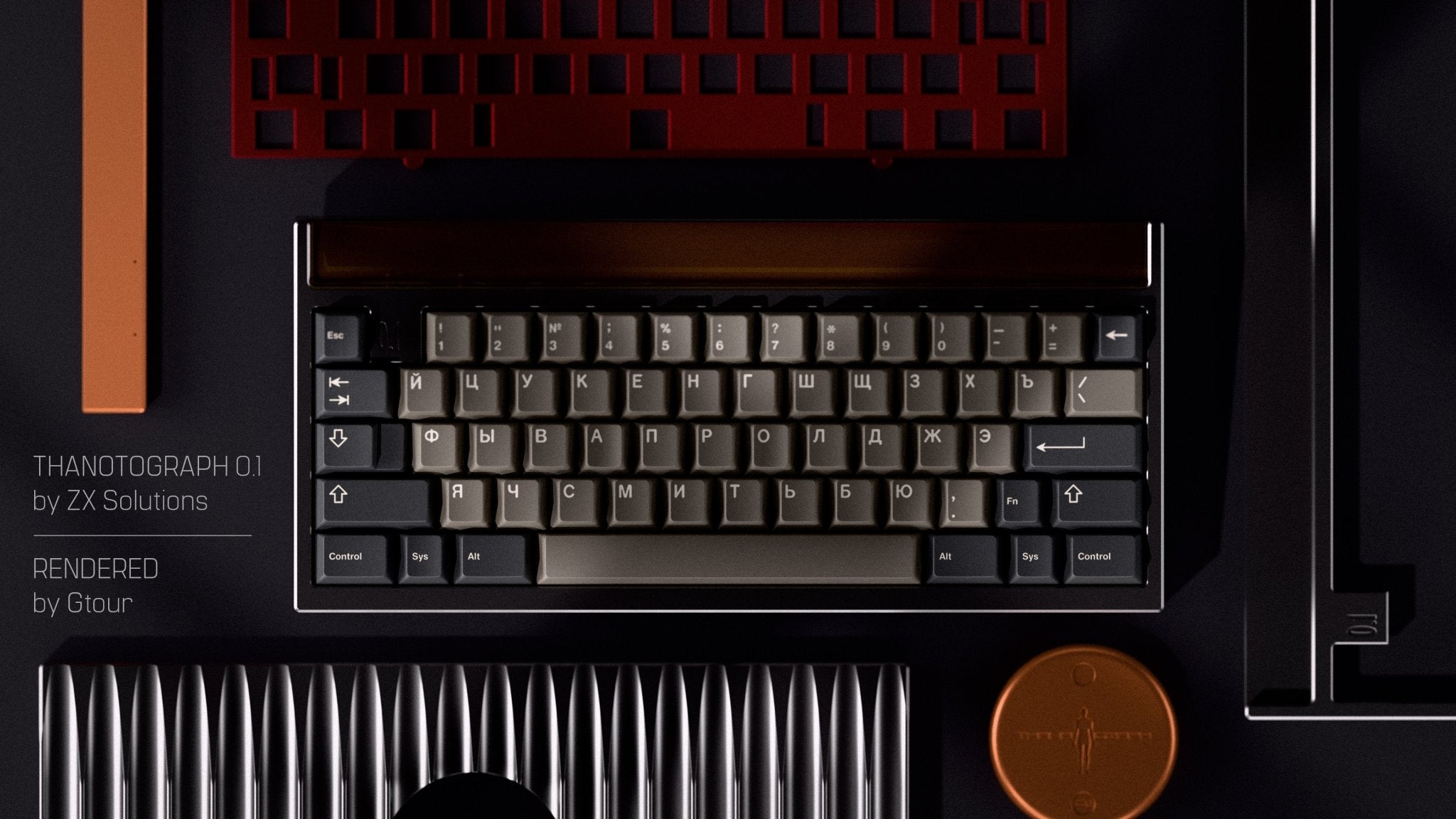 [GB] GMK классика (Classic) ABS Keycaps - KeyBay Tech