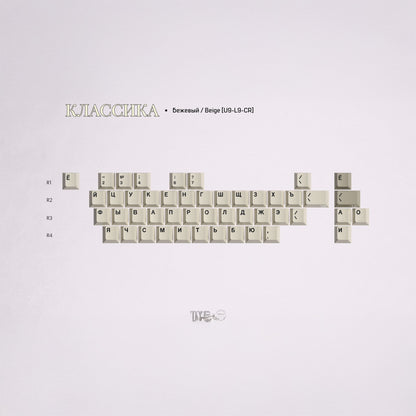 [GB] GMK классика (Classic) ABS Keycaps - KeyBay Tech