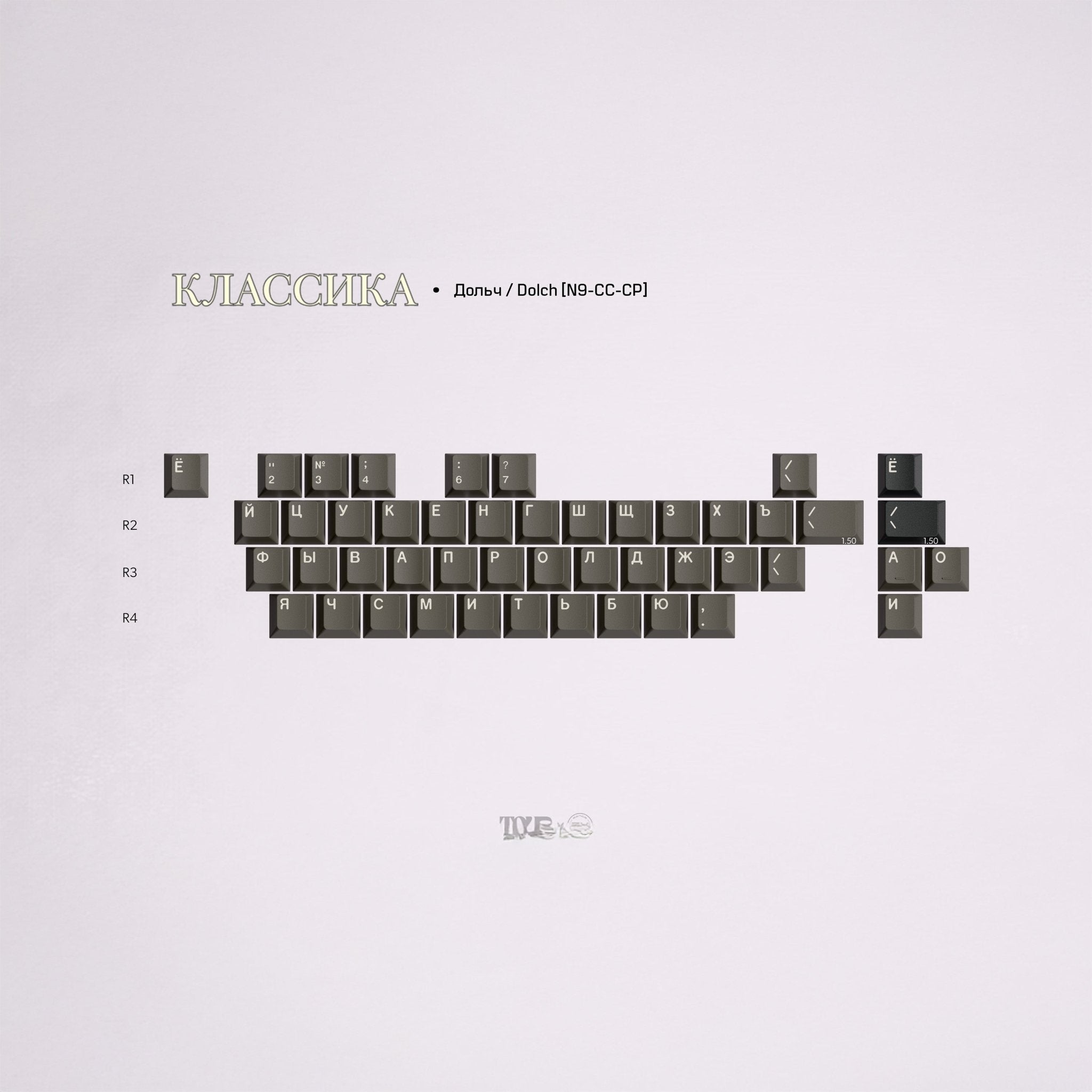[GB] GMK классика (Classic) ABS Keycaps - KeyBay Tech