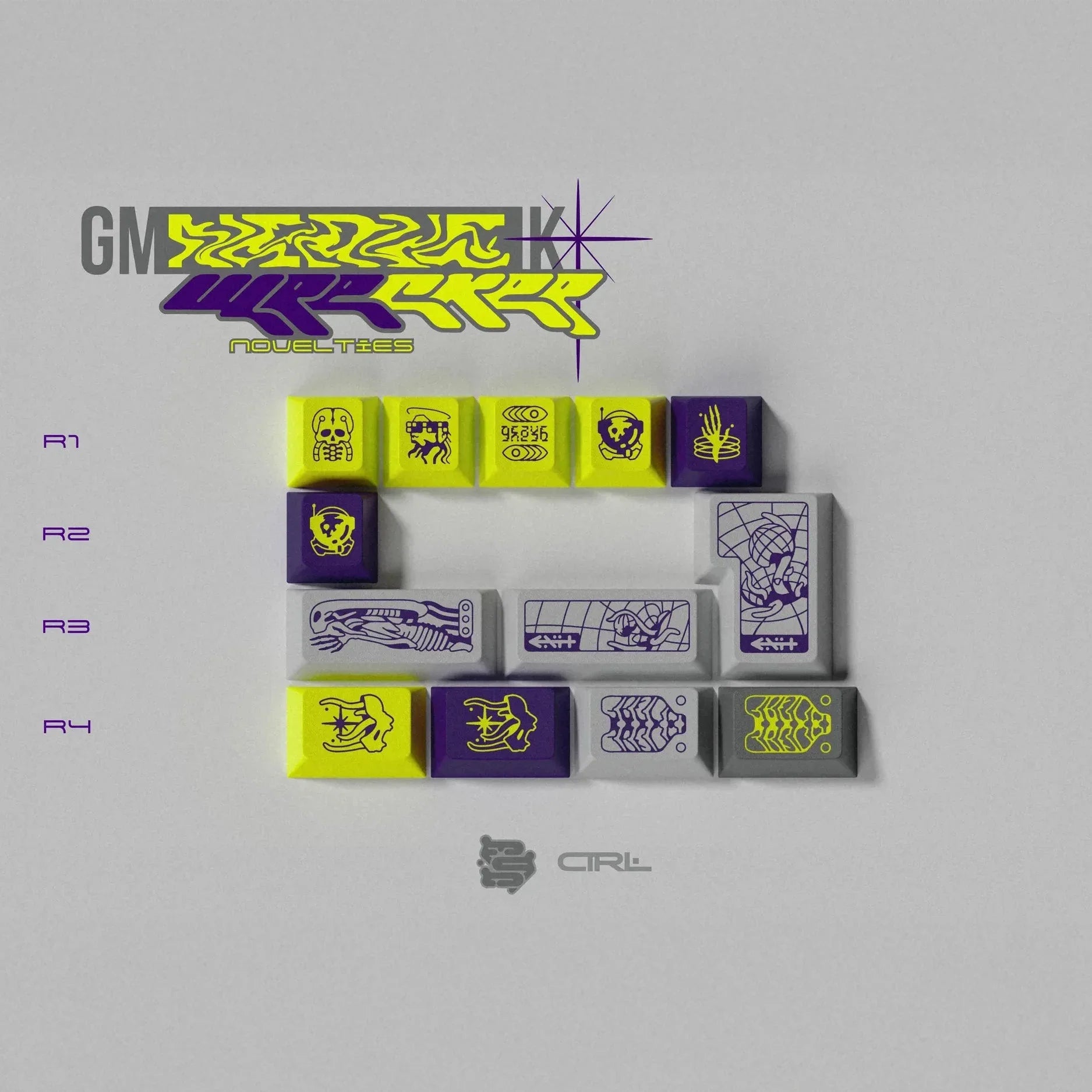 [GB] GMK Nervewrecker keycaps - KeyBay Tech