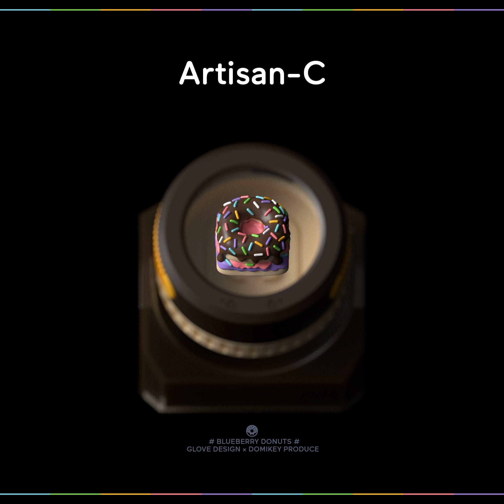 Glove x DMK Blueberry Dounts - KeyBay Tech