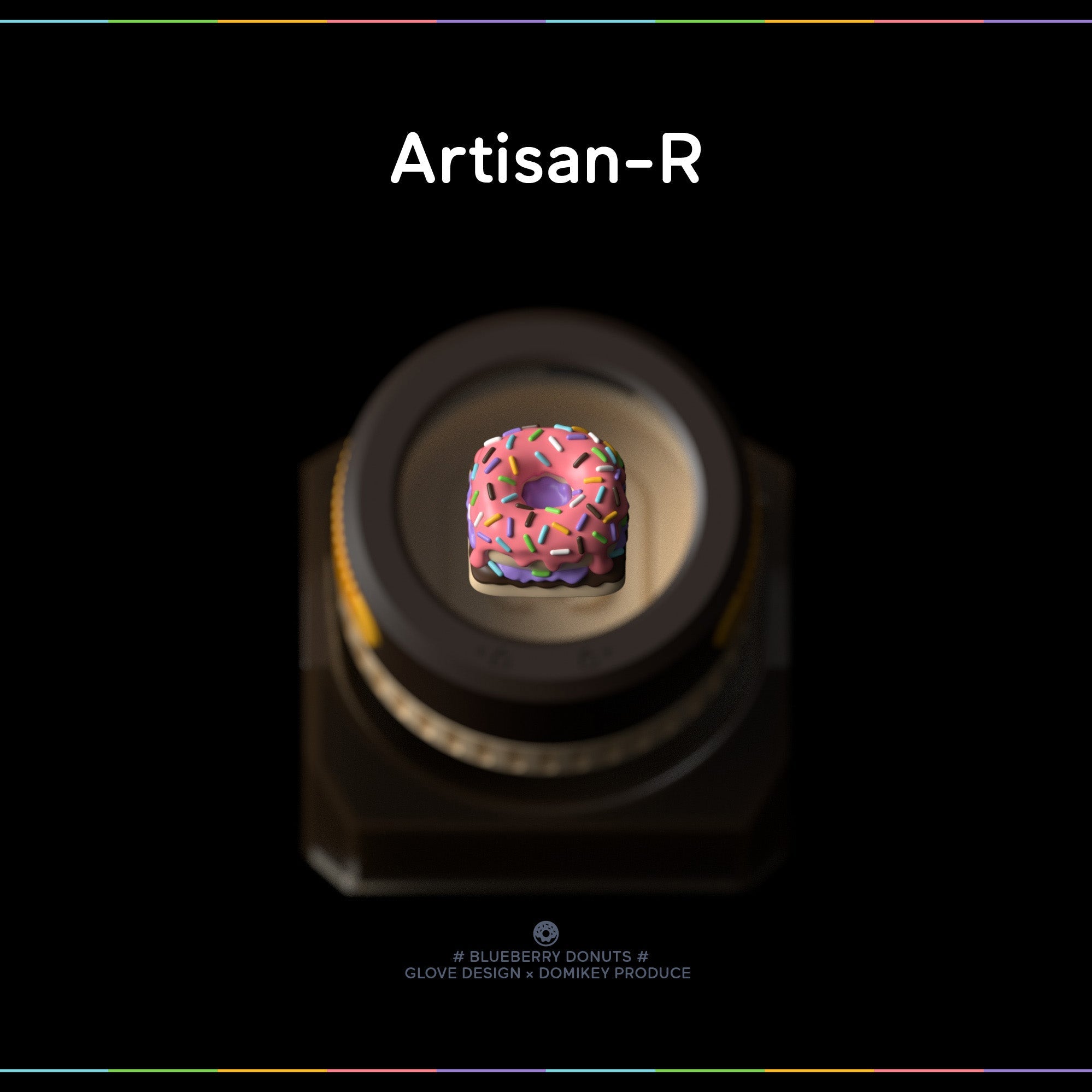 Glove x DMK Blueberry Dounts - KeyBay Tech