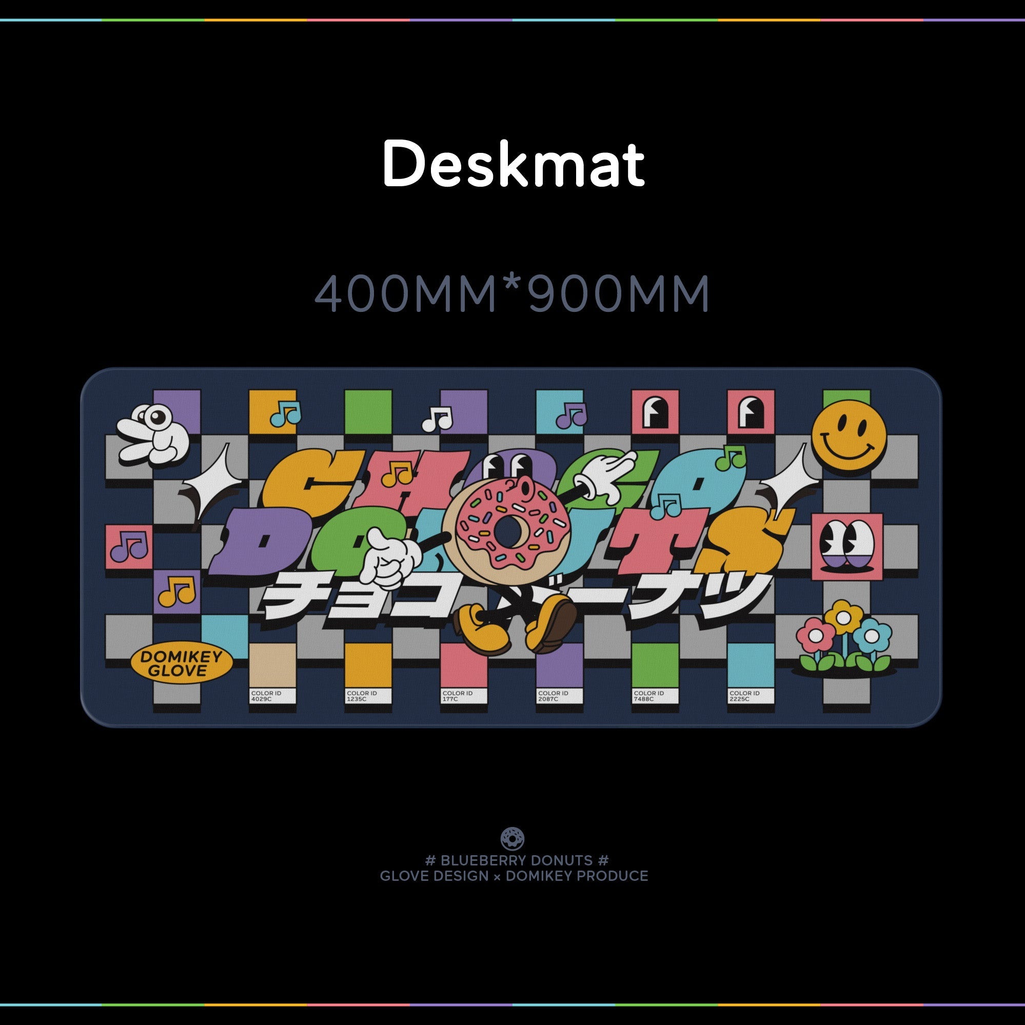 Glove x DMK Blueberry Dounts - KeyBay Tech