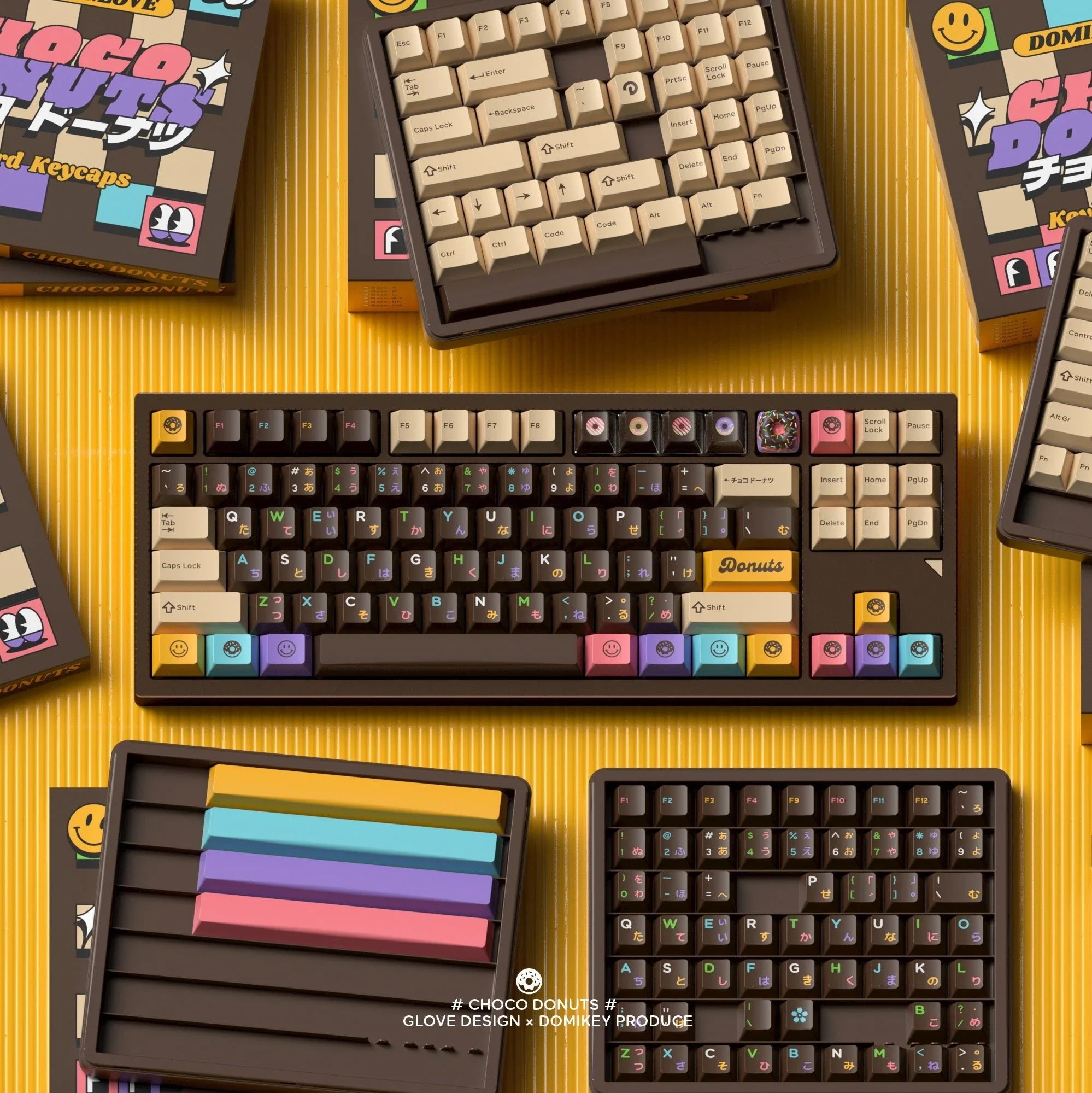 Glove x DMK Choco Donuts R2 - KeyBay Tech