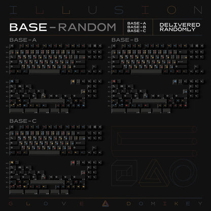 Glove x DMK Illusion Keycap set - KeyBay Tech