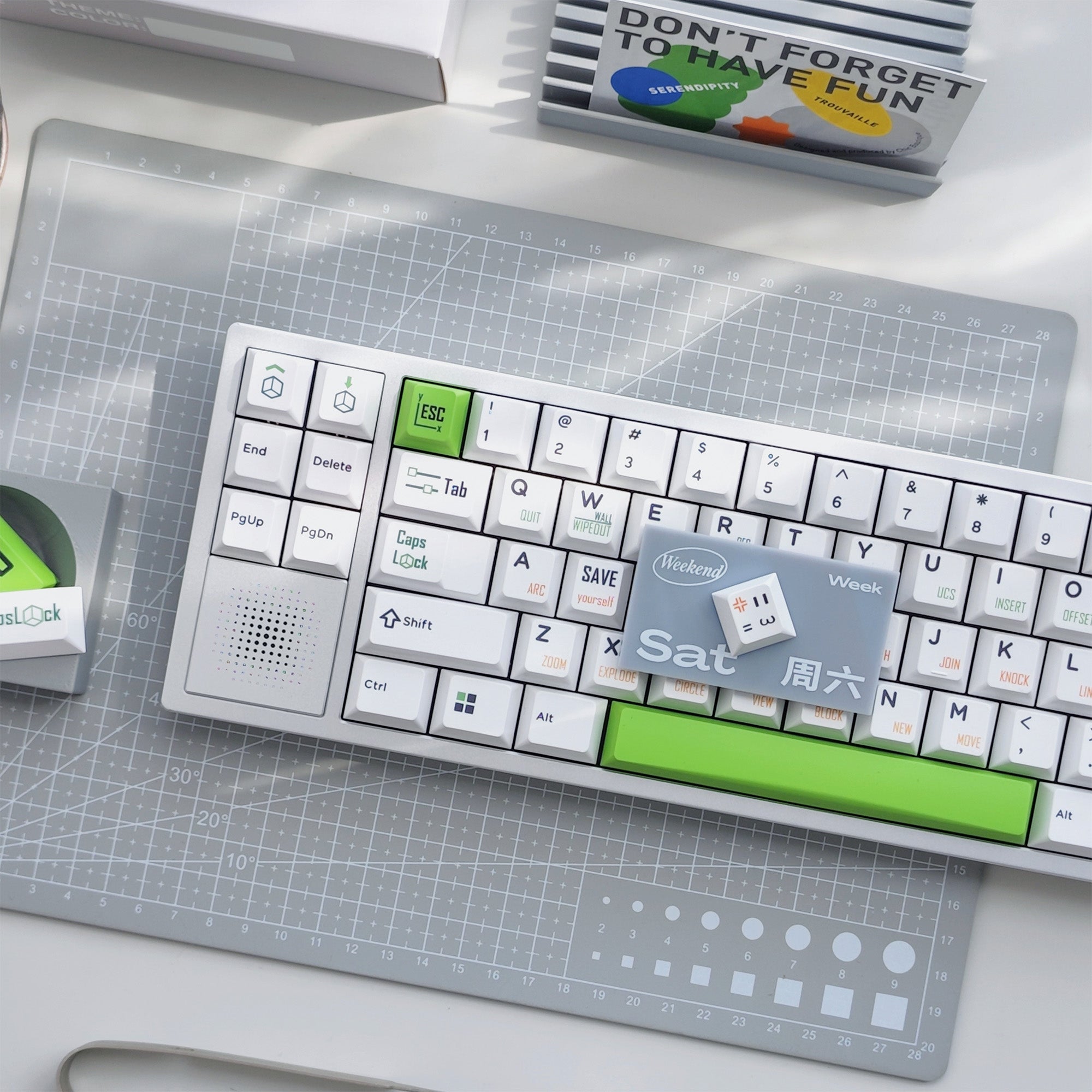 Hifi Fox Retro CAD: No Redraw Keycaps - KeyBay Tech