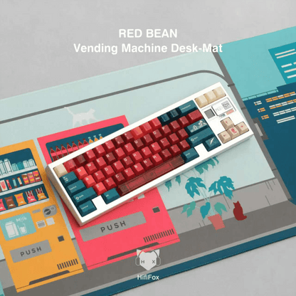 Hifi Fox Vending Machines deskmat - KeyBay Tech
