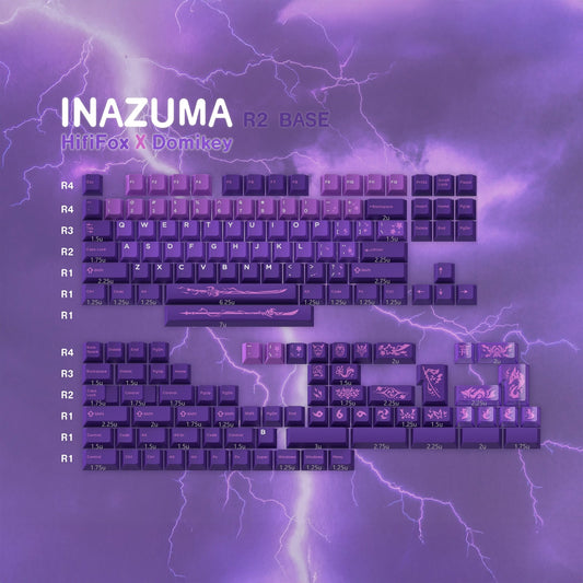 HifiFox Inazuma ABS keycaps - KeyBay Tech