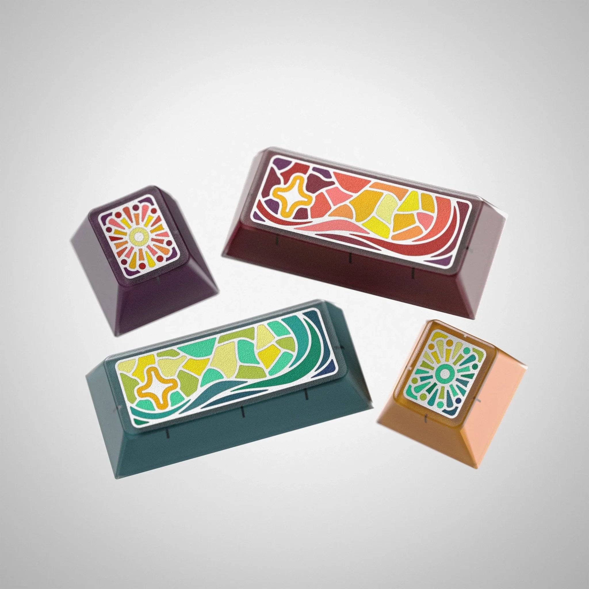 KAP Santa Llum ABS Keycap Sets - KeyBay Tech