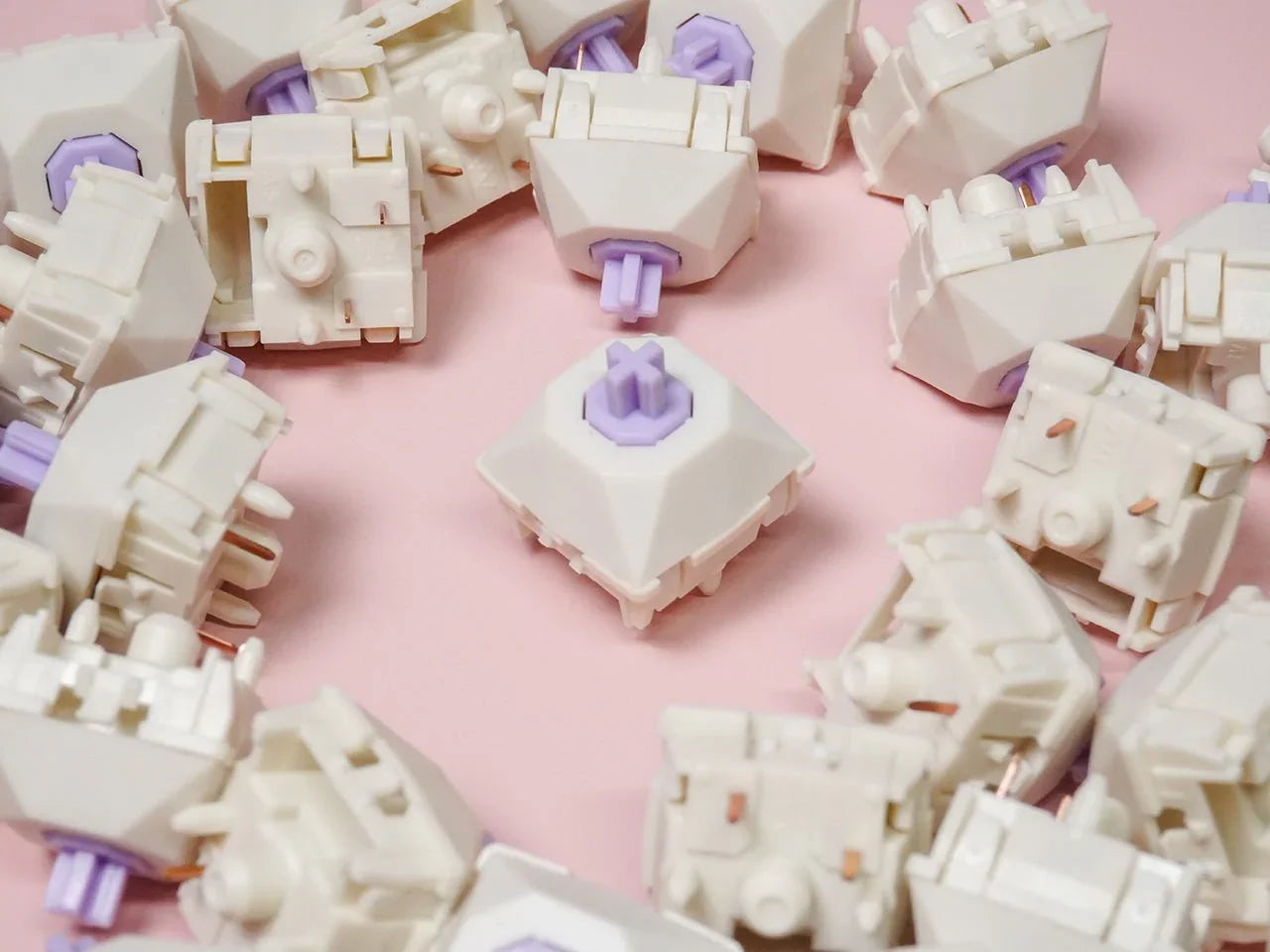 KEYBAY W1 White Diamond Switch OG - KeyBay Tech