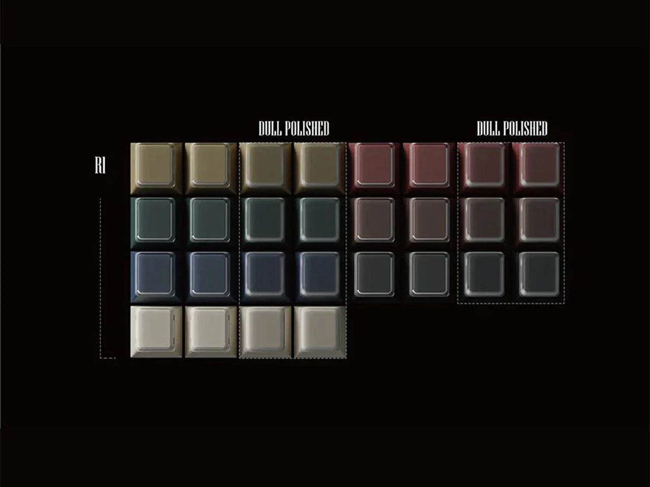 Keykobo Retro Mixed Lights R2 - KeyBay Tech