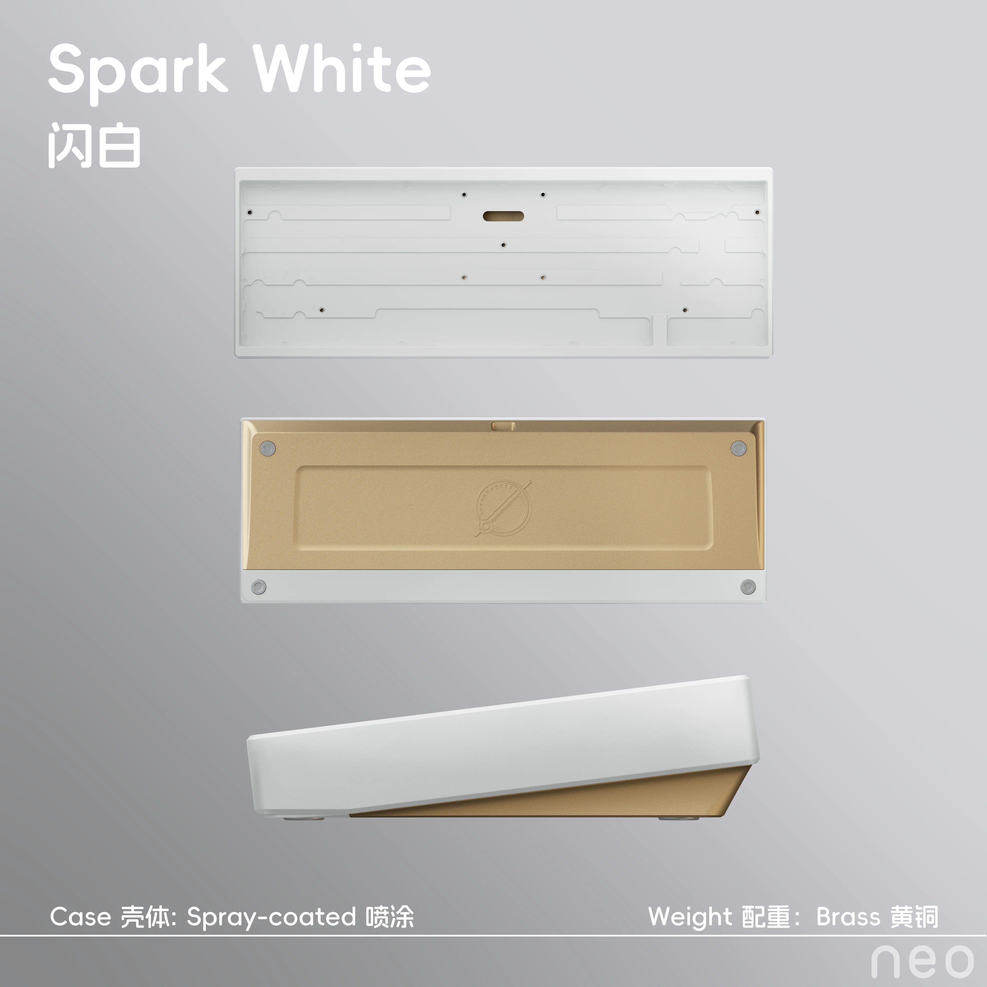 [In Stock] Neo65 Core Plus keyboard Brass weight