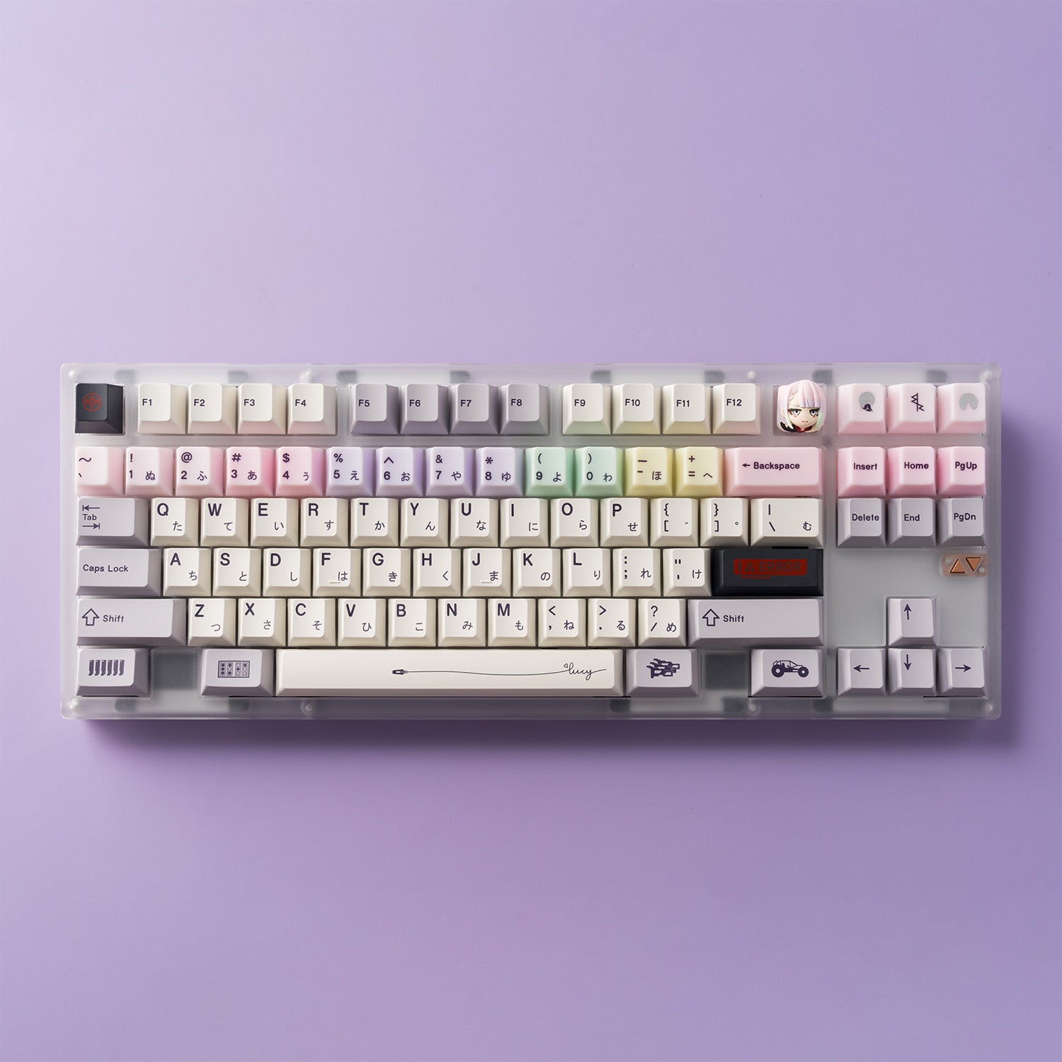 [In Stock] Lucy themed ABS + PBT keysets
