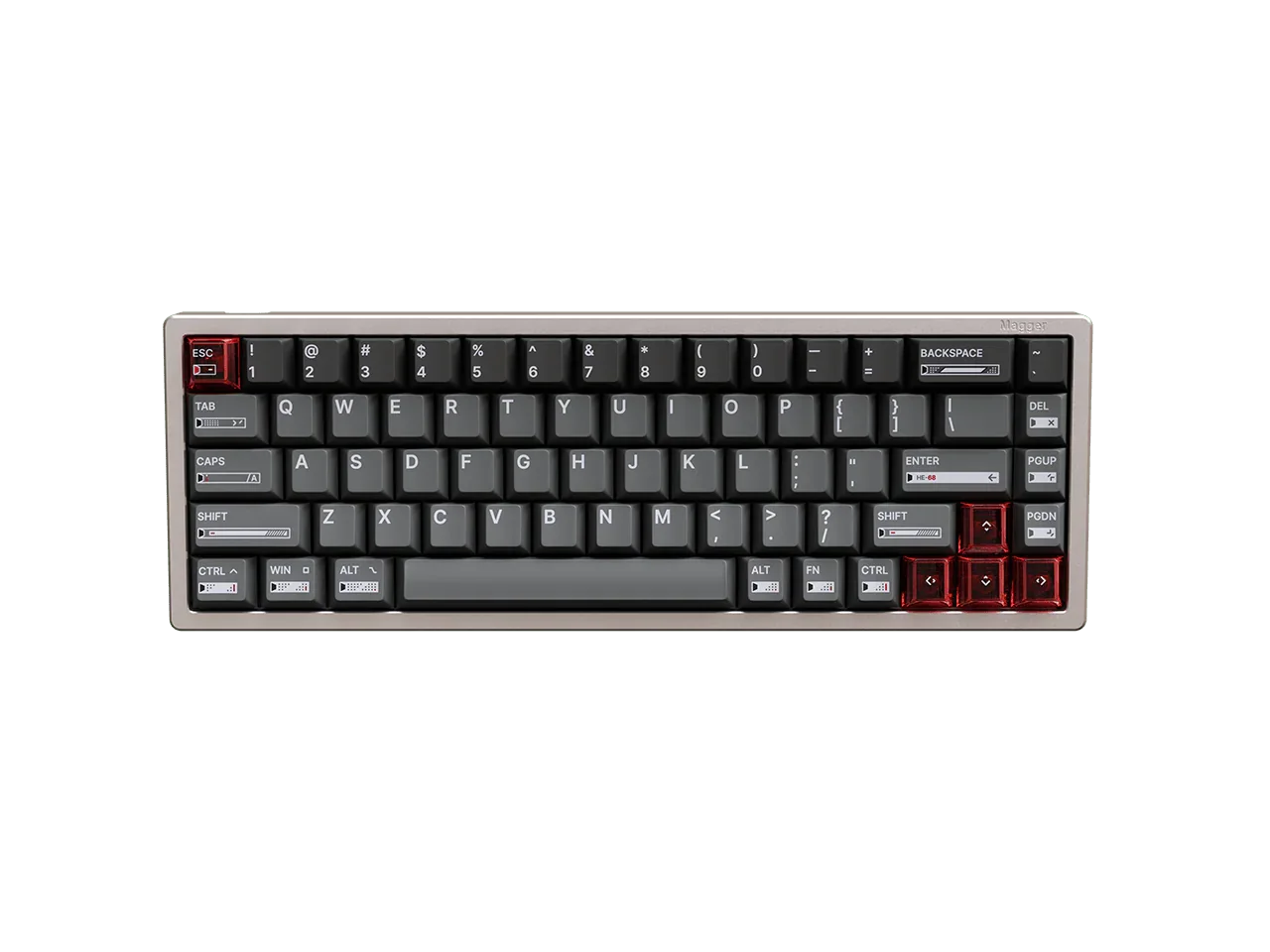 Luminkey Magger 68 HE keyboard