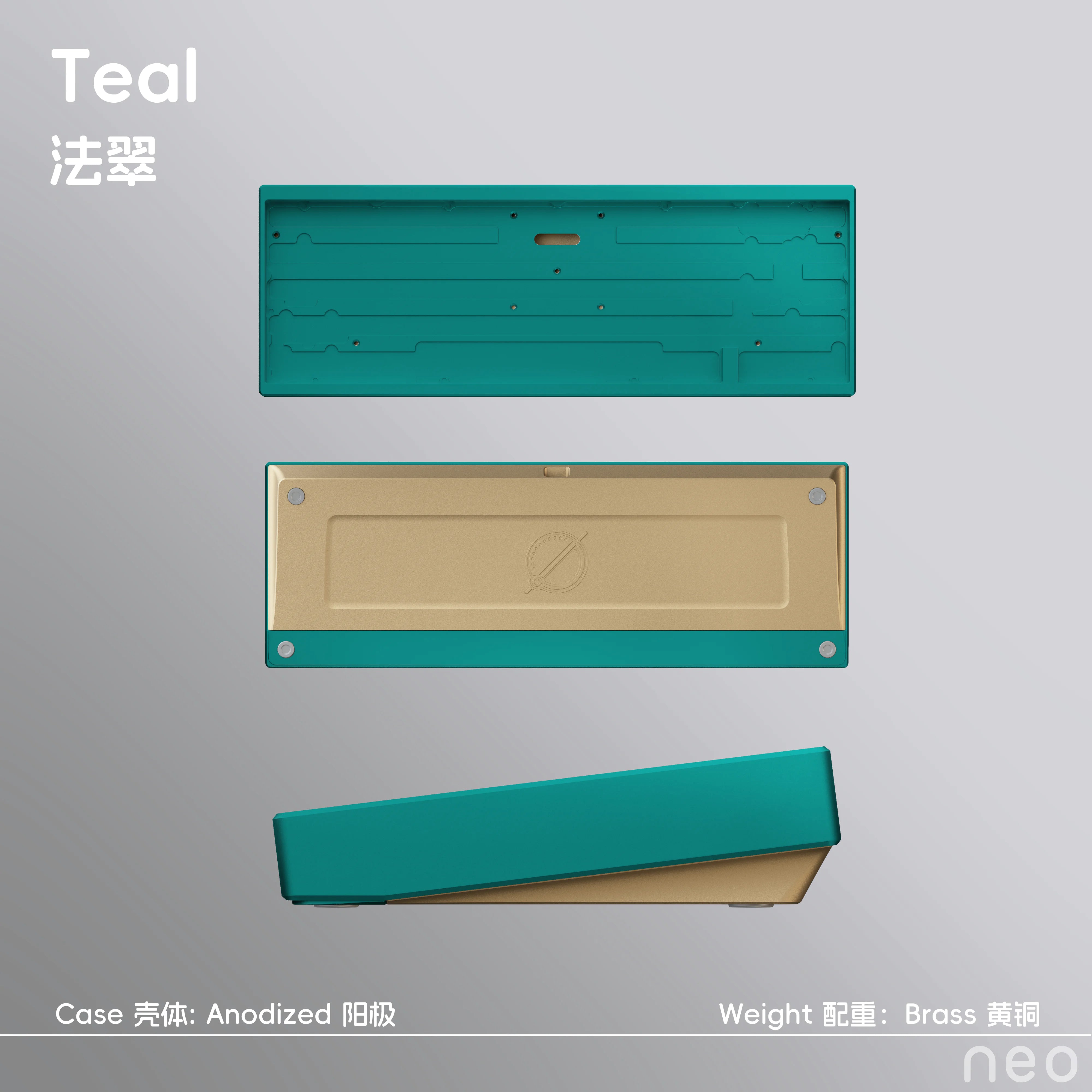 [In Stock] Neo65 Core Plus keyboard Brass weight