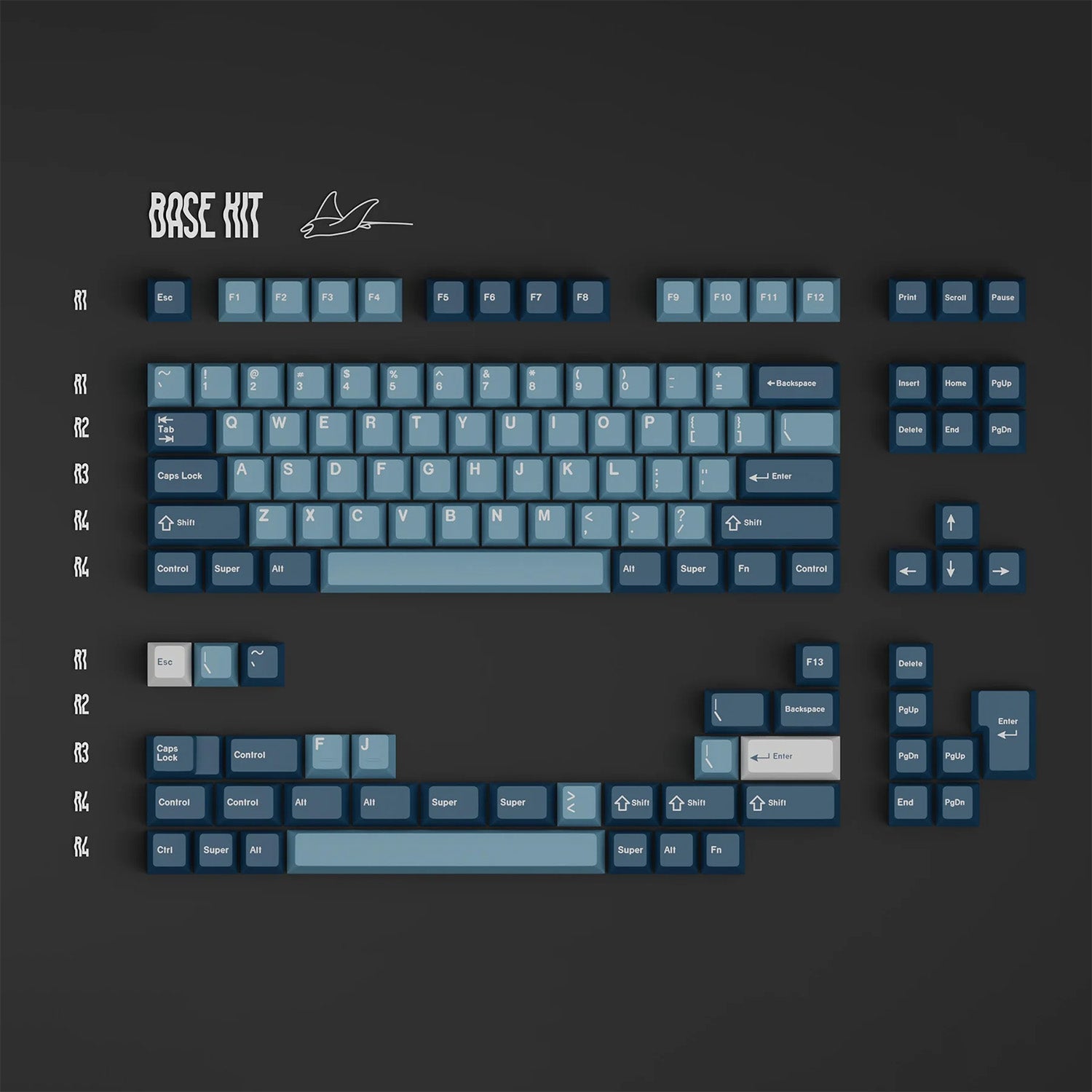 GMK CYL Manta Keycaps