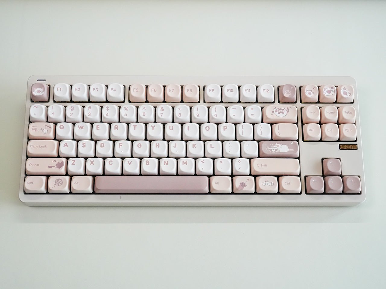 Milk Tea Siamese Keycap Set - KeyBay Tech