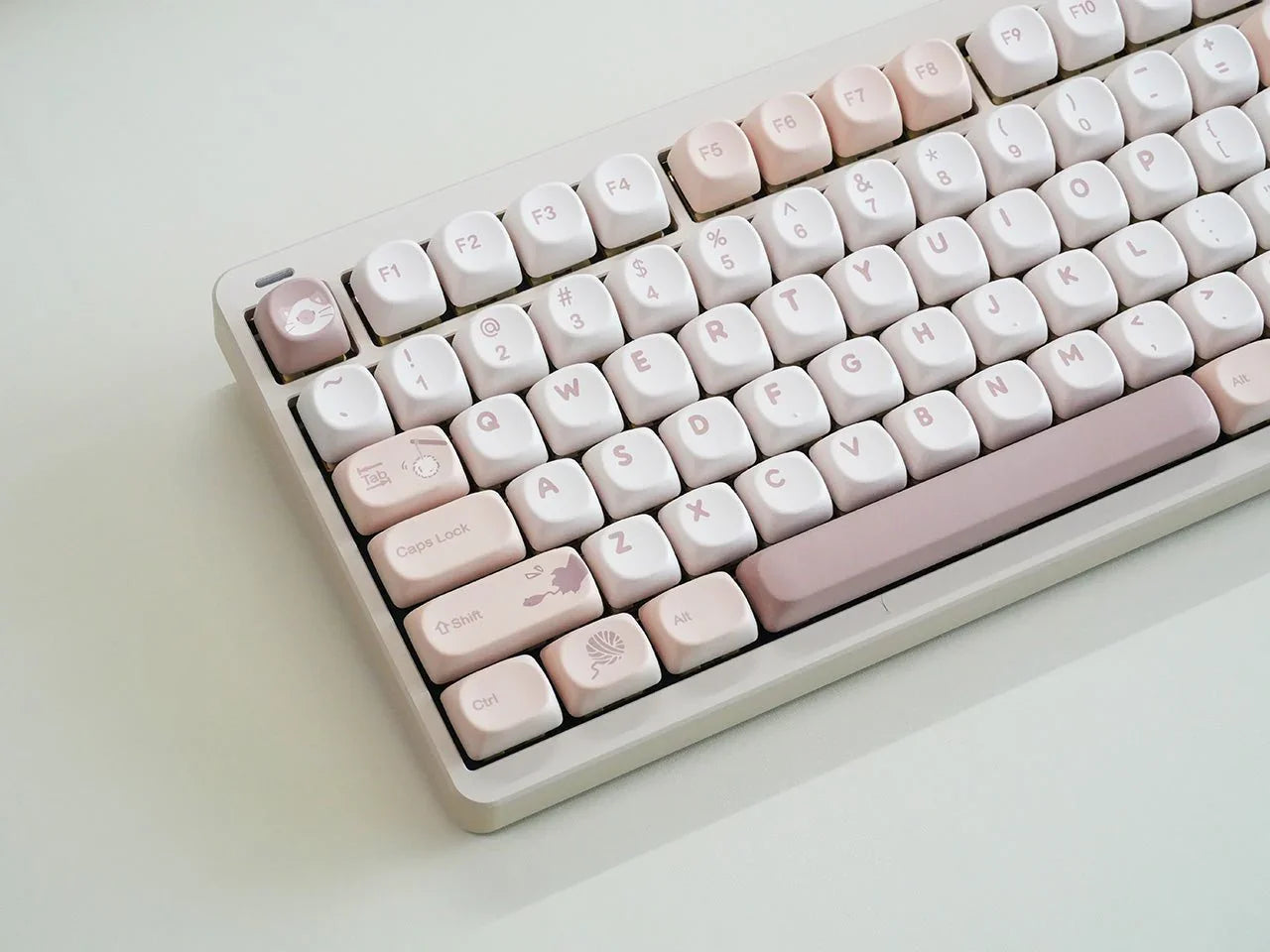 Milk Tea Siamese Keycap Set - KeyBay Tech