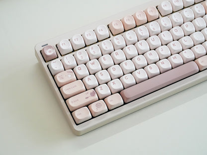 Milk Tea Siamese Keycap Set