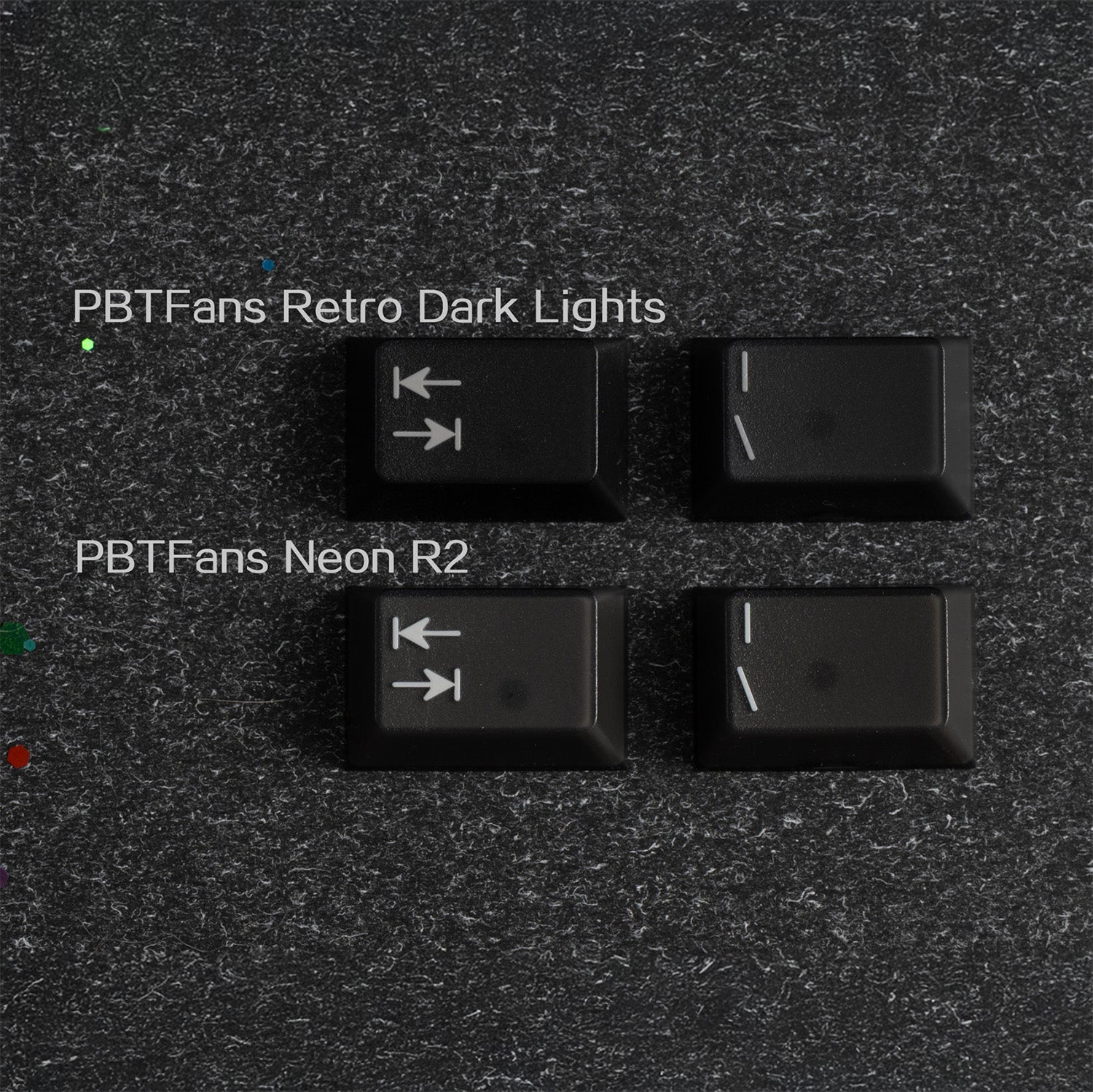 [In Stock] PBTfans Neon R2 ABS Keysets