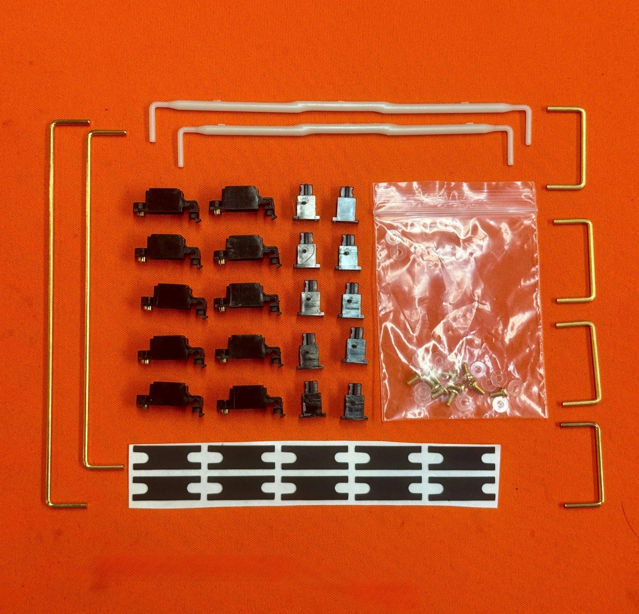 (New) KEYBAY PCB Screw - in Stabilizers 4+2 with both metal and plastic space wires - KeyBay Tech