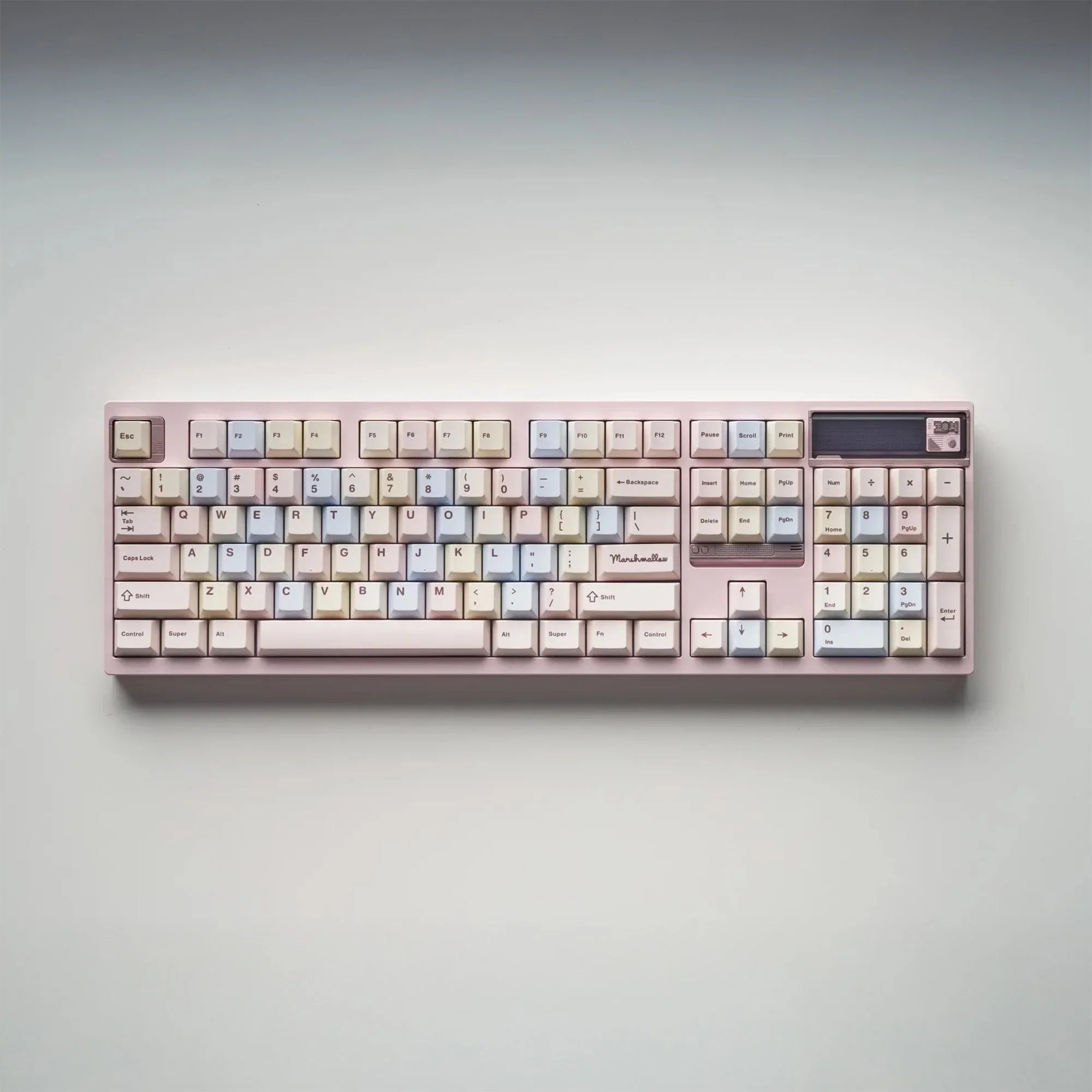 ONEKEY Bubble Tea Marshmallow PBT Keycaps - KeyBay Tech