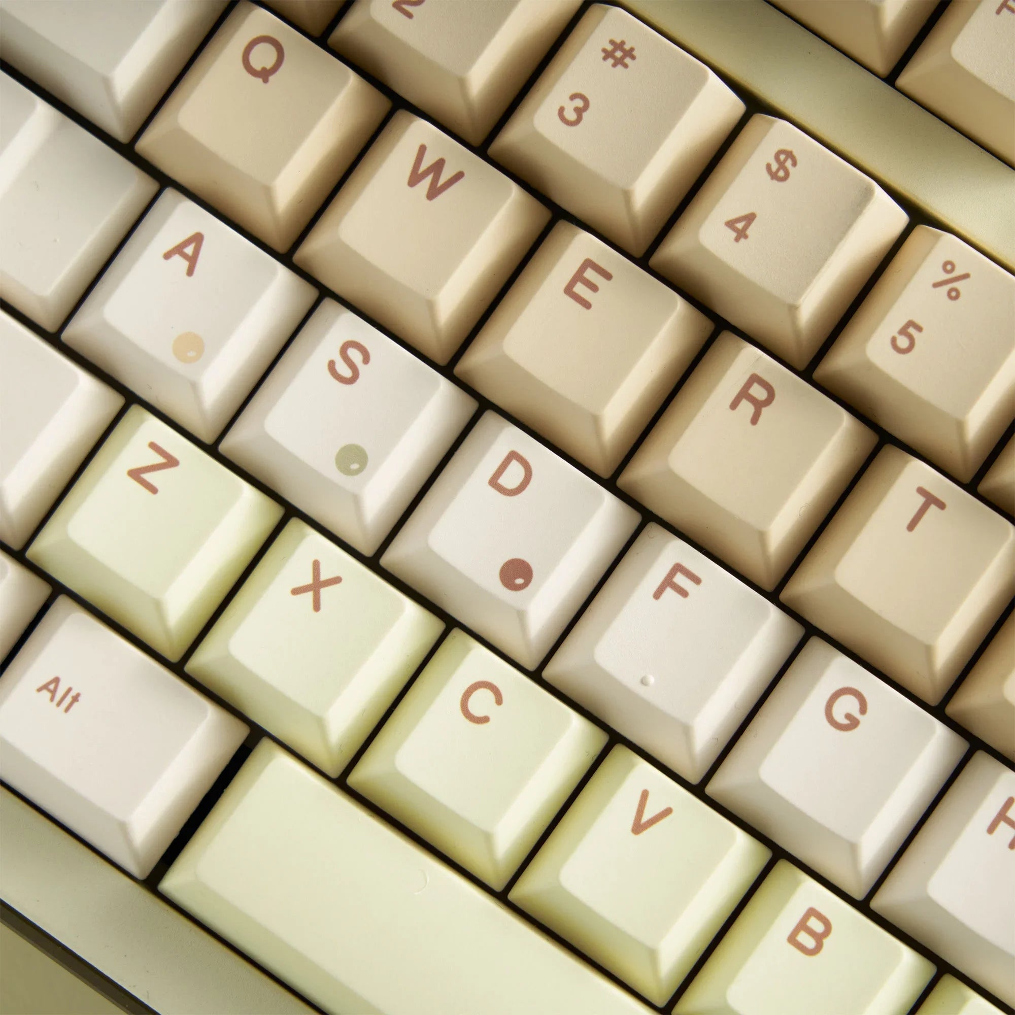 Pearl Milk Tea Keycap set - KeyBay Tech