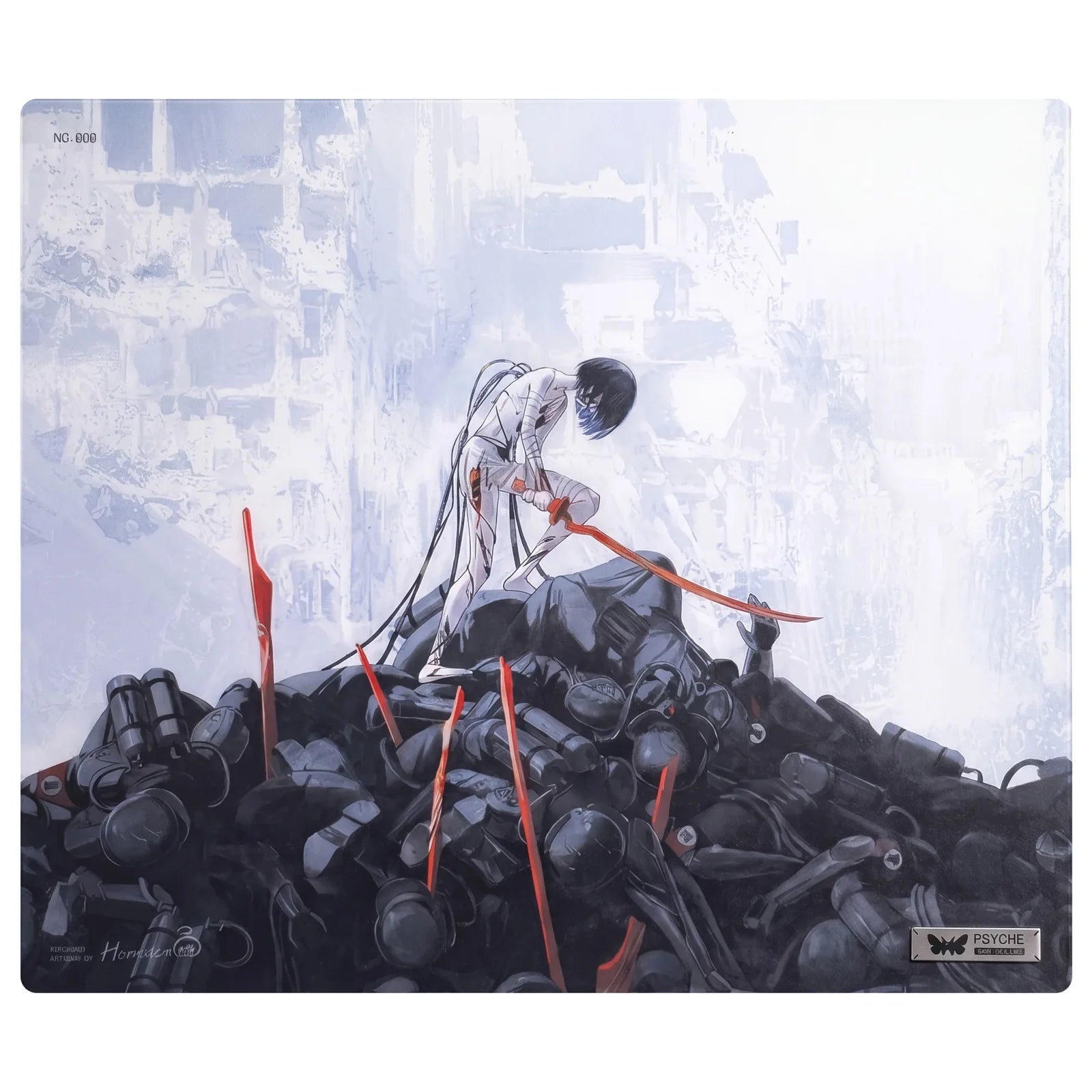 Psyche Gear MID-01 YEKU Glass Mousepad