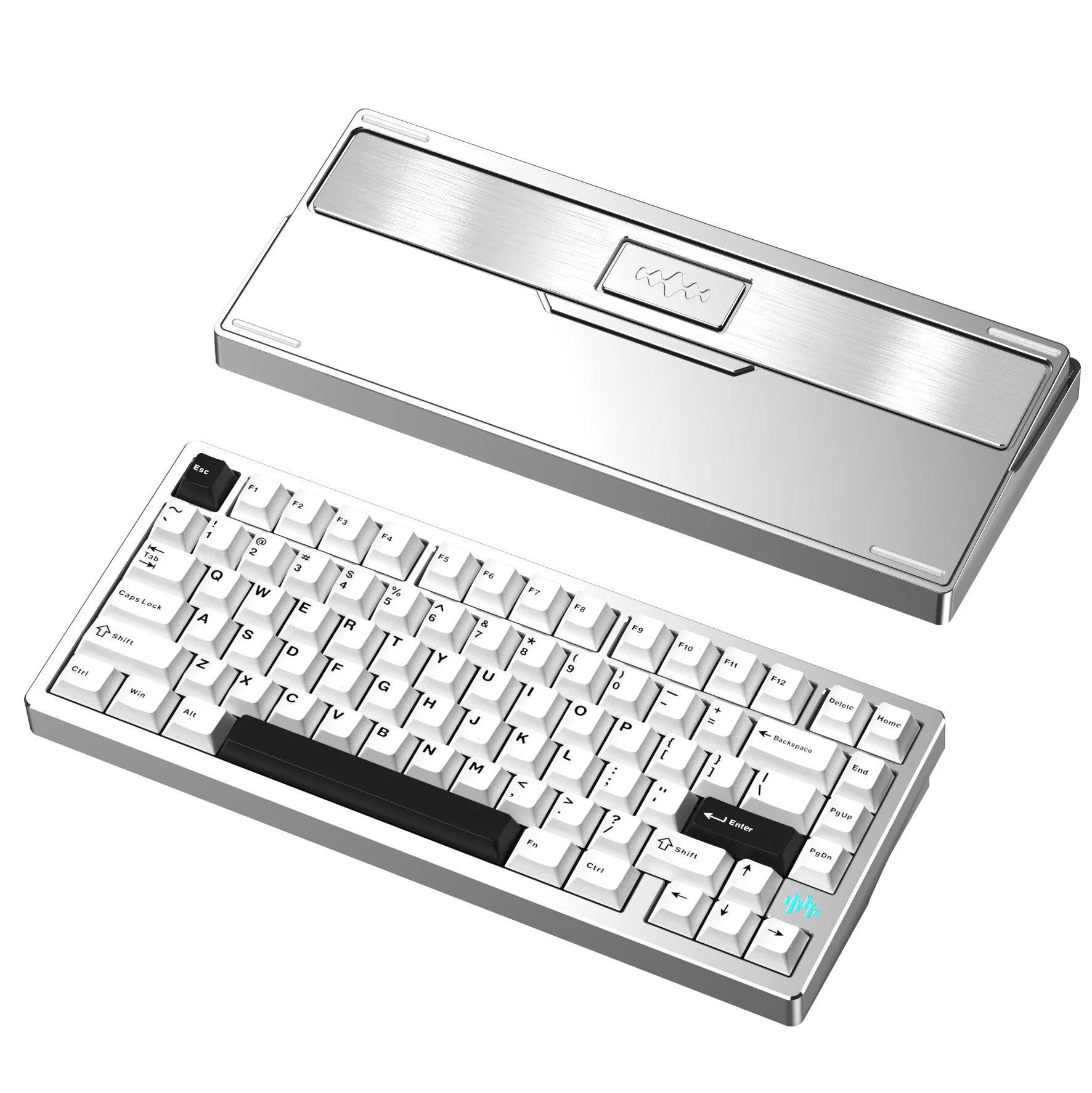 PMOKEY Wave 75 Quick Release Tri-mode Mechanical Keyboard