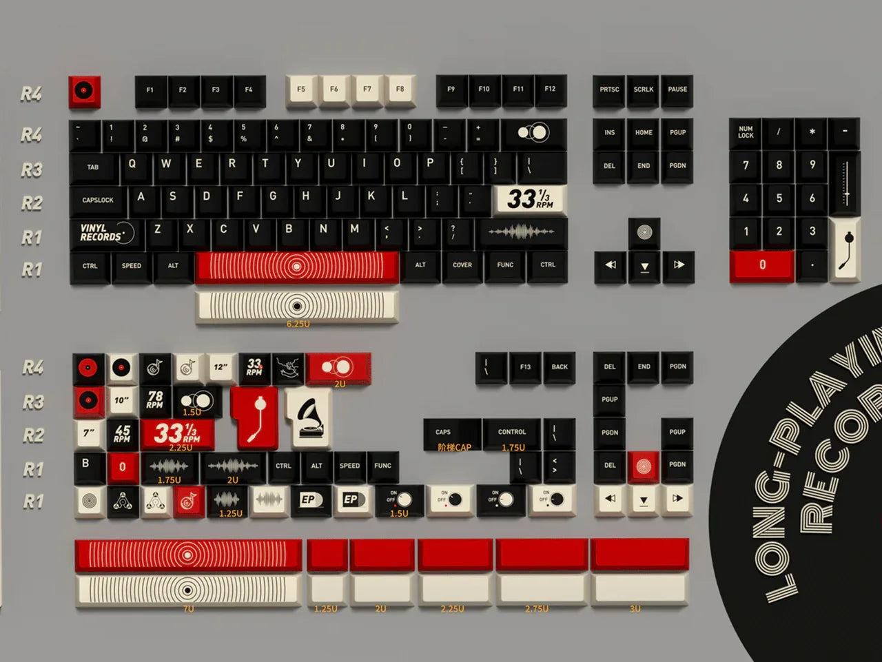 Vinyl Keycap sets - KeyBay Tech